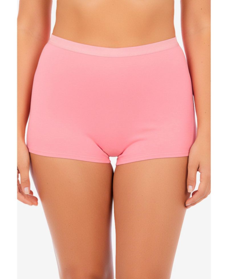 Women's Soft Cotton Brief/Boy Short 4-Pack