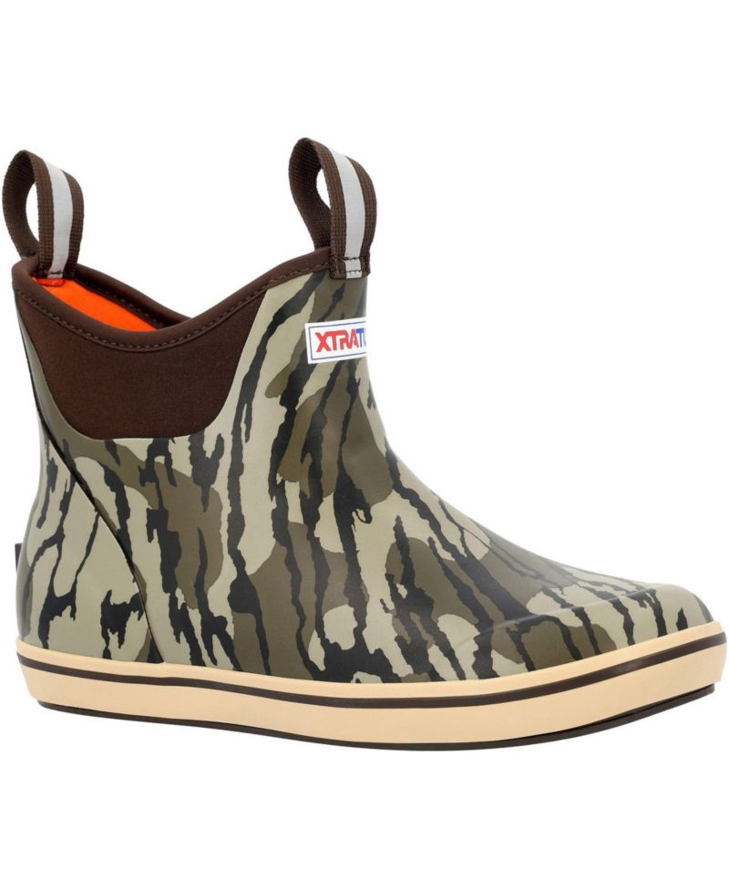 Men's Mossy Oak Bottomland Ankle Deck Boot