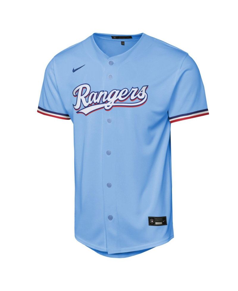 Big Boys and Girls Corey Seager Light Blue Texas Rangers Alternate Replica Jersey