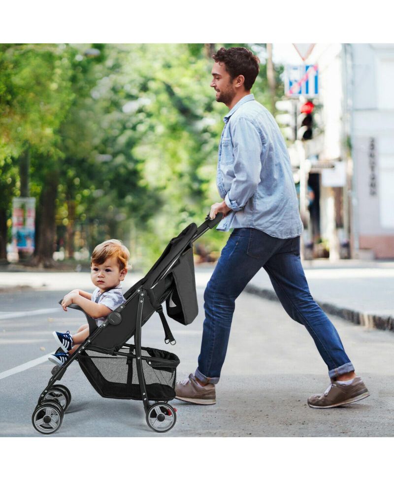 / Foldable, Lightweight, Travel-friendly, 5-Point Safety System / Toddler Stroller