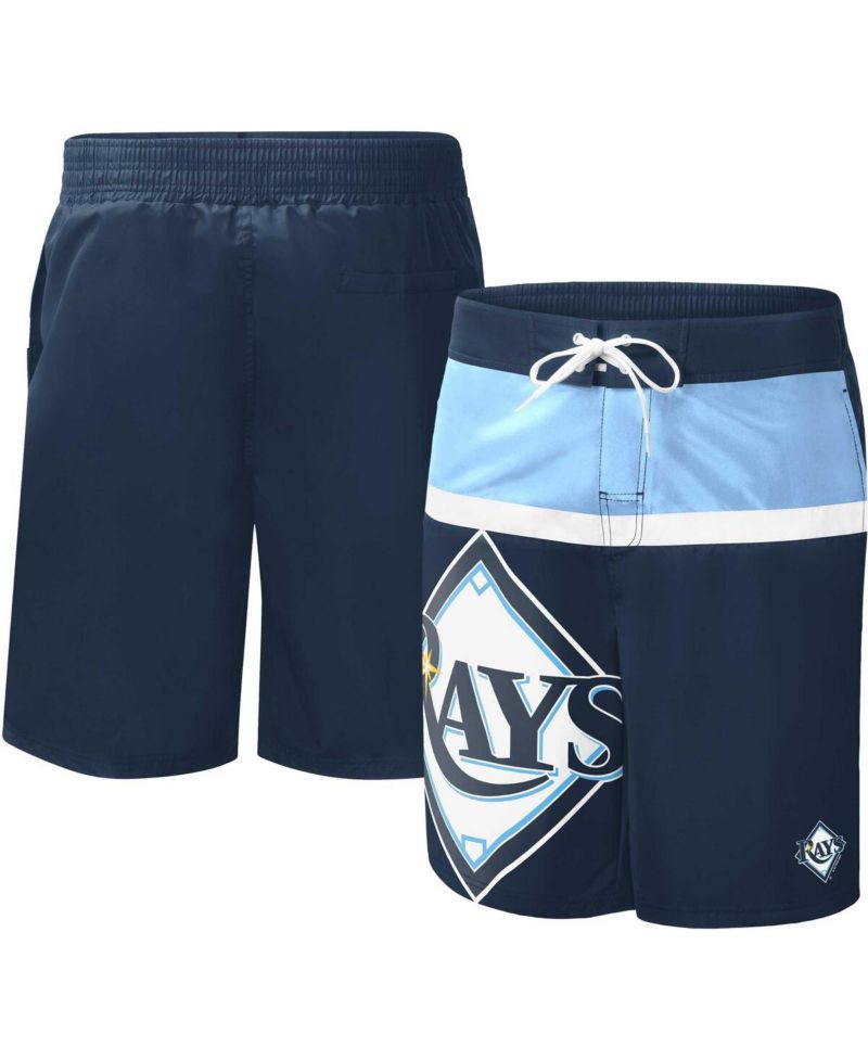 Men's Navy Tampa Bay Rays Sea Wind Swim Shorts