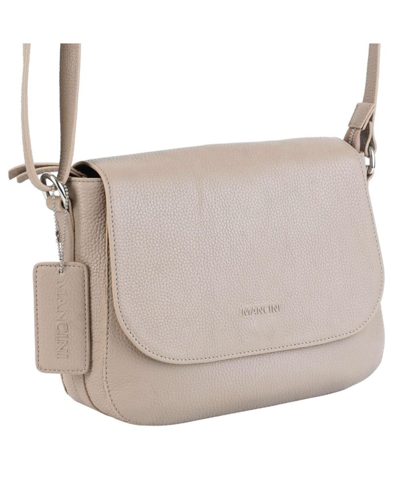 Amy Small Pebbled Leather Crossbody Bag
