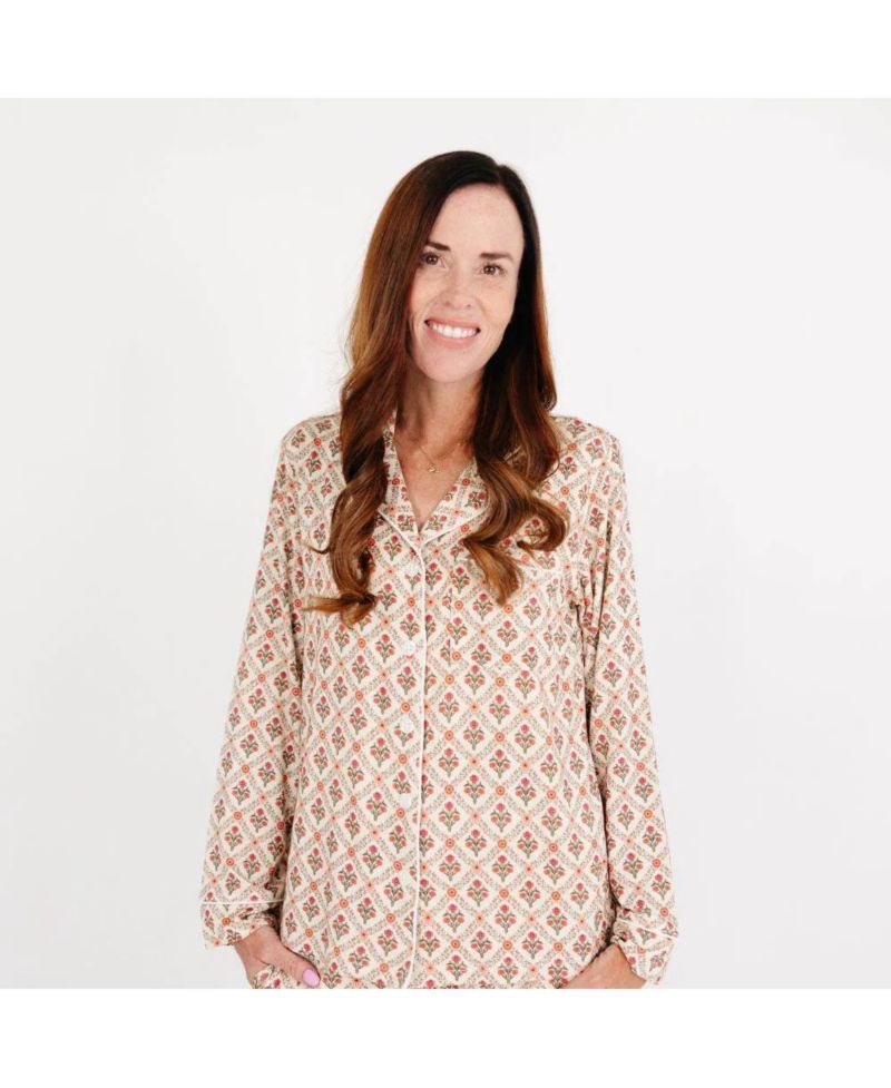 Women's Holly Trellis Bamboo Pajama Set