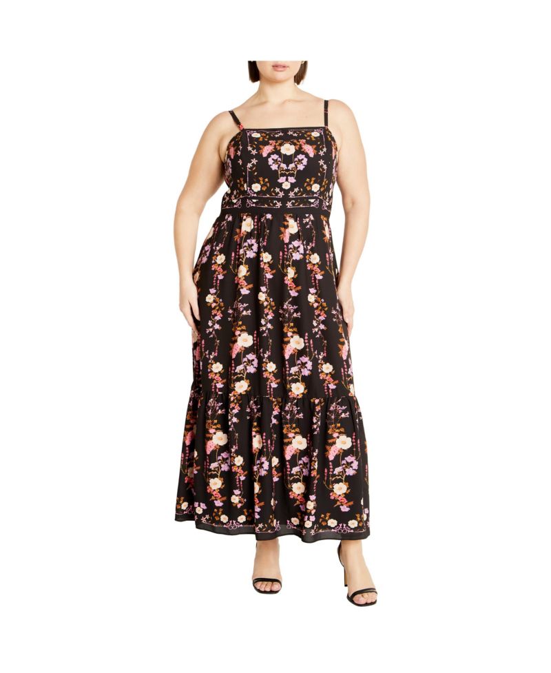 Women's Molly Print Maxi Dress