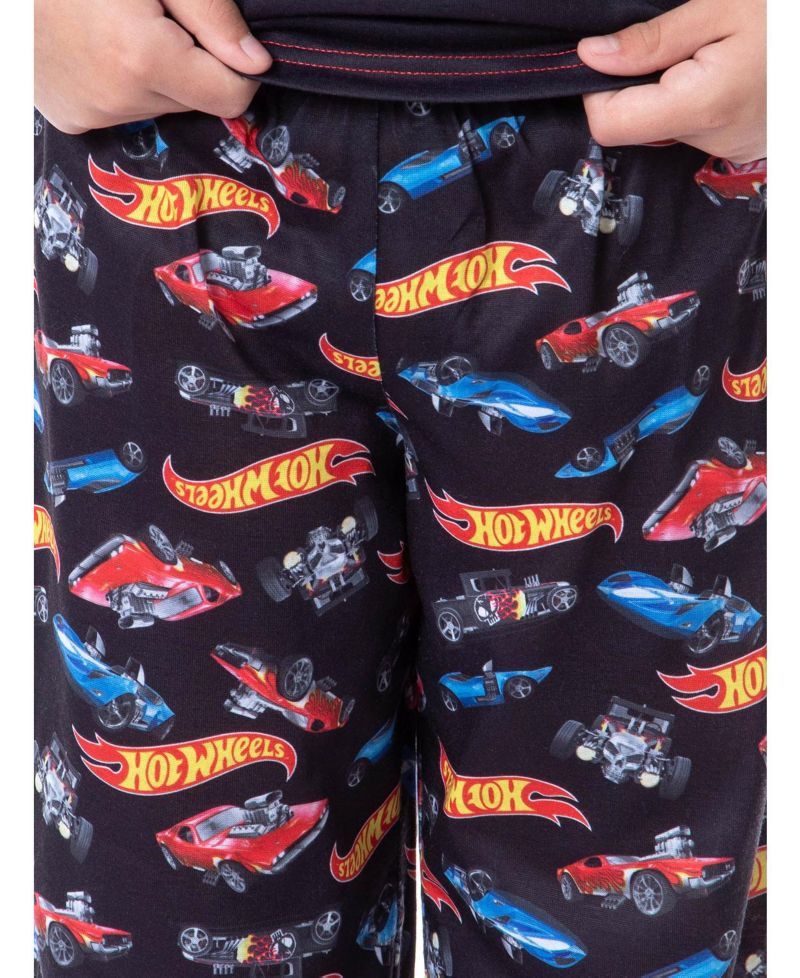 Cars Boys' Challenge Accepted Raglan Kids Sleep Pajama Set