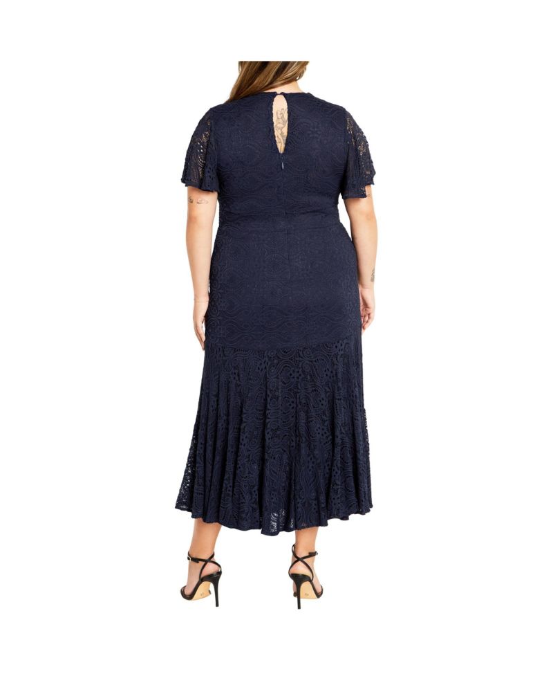 Plus Size Lace Christa Dress