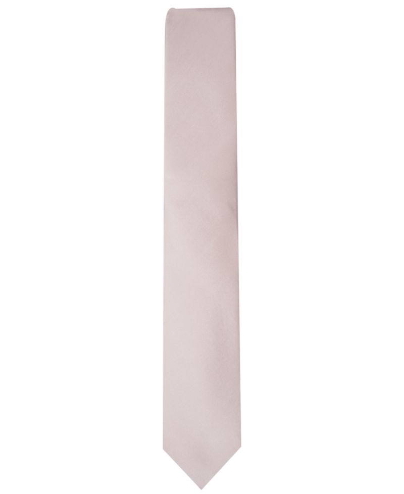 Men's Solid Texture Slim Tie