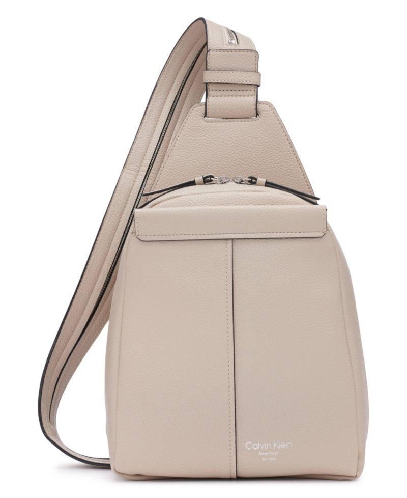Millie Convertible Leather Sling Bag, Backpack
