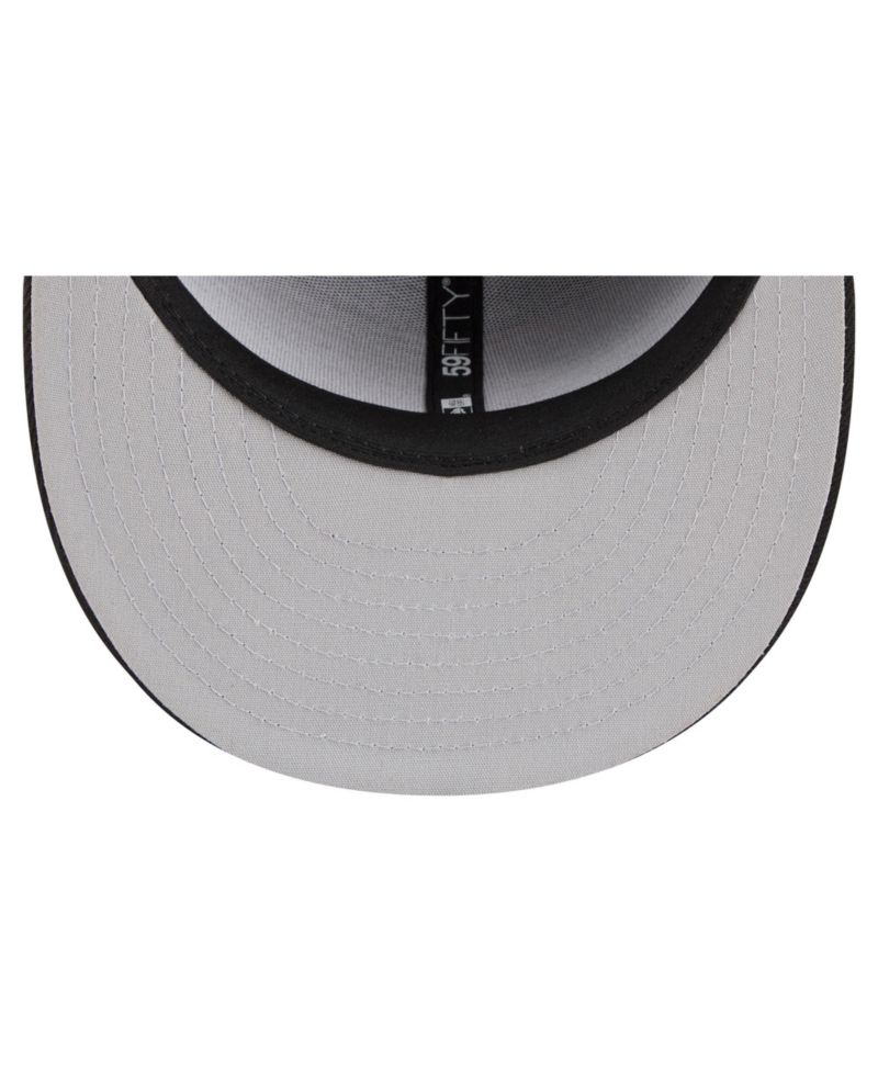 Men's Black Louisville Cardinals On-Field Baseball Fitted Hat