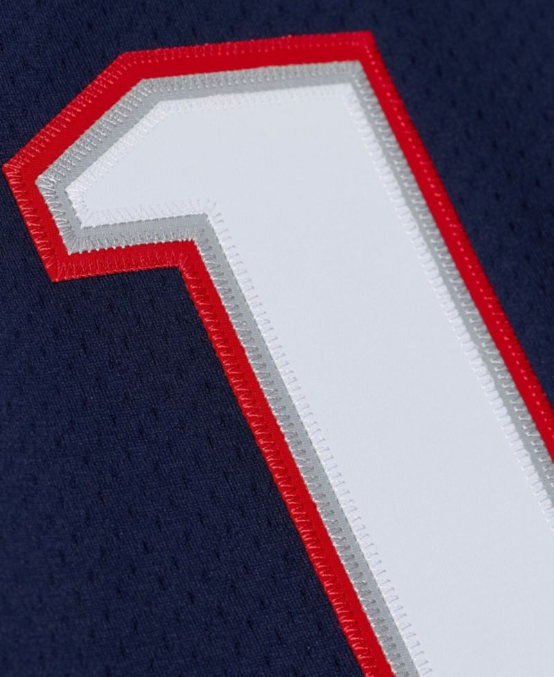 Men's Tom Brady Navy New England Patriots Super Bowl XXXVI Authentic Throwback Jersey