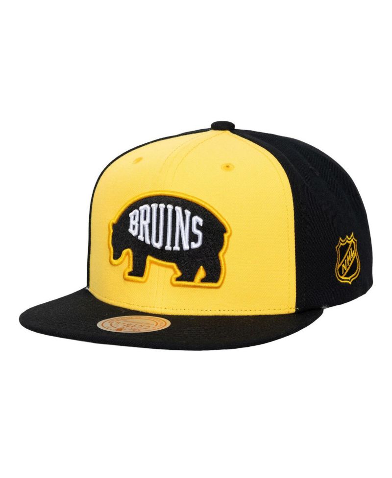 Men's Gold Boston Bruins Legendary Away Snapback Hat