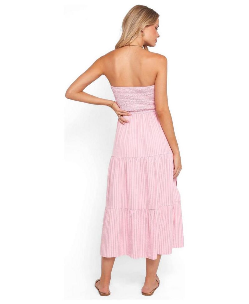 Women's Maisie Strapless A-Line Midi Dress