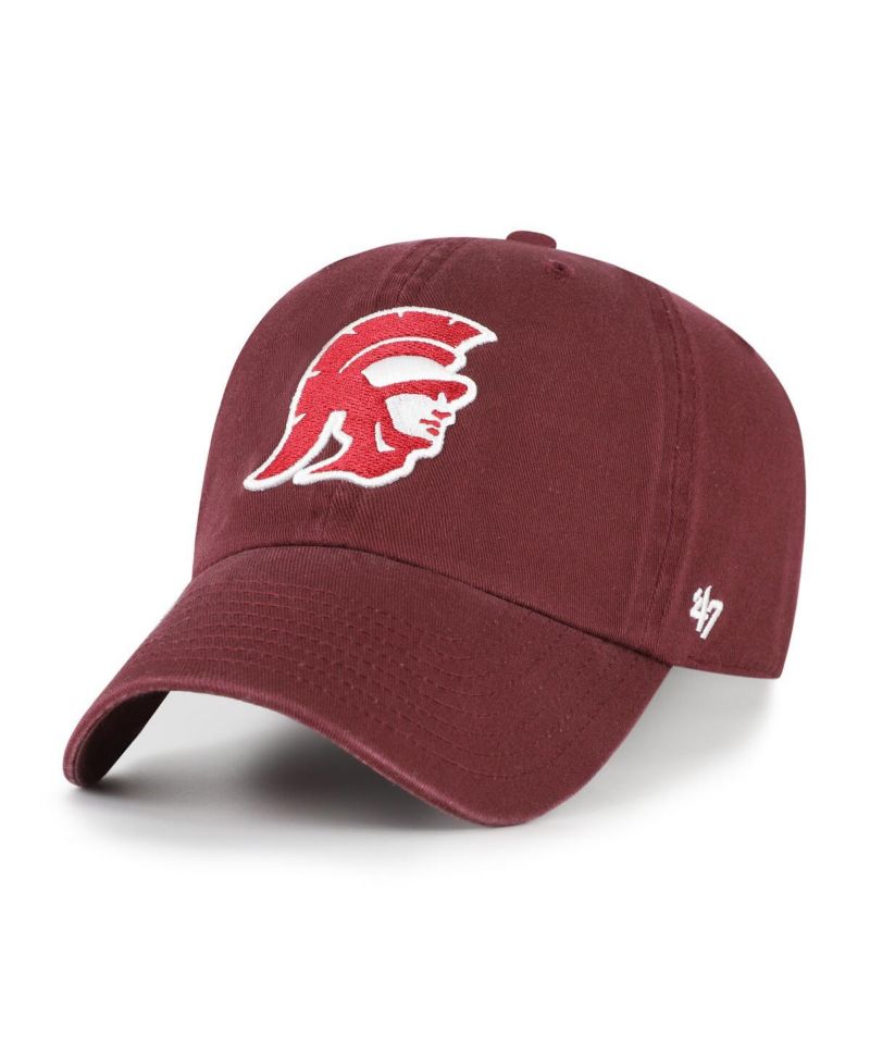 Men's Maroon USC Trojans Clean Up Adjustable Hat