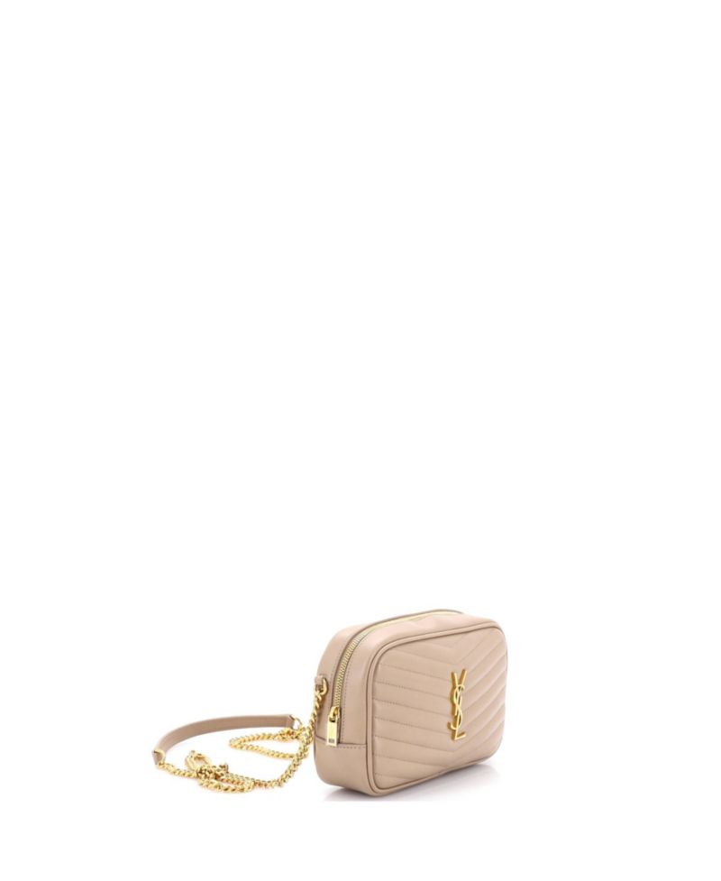 Mini Lou Camera Bag Matelasse Chevron Leather