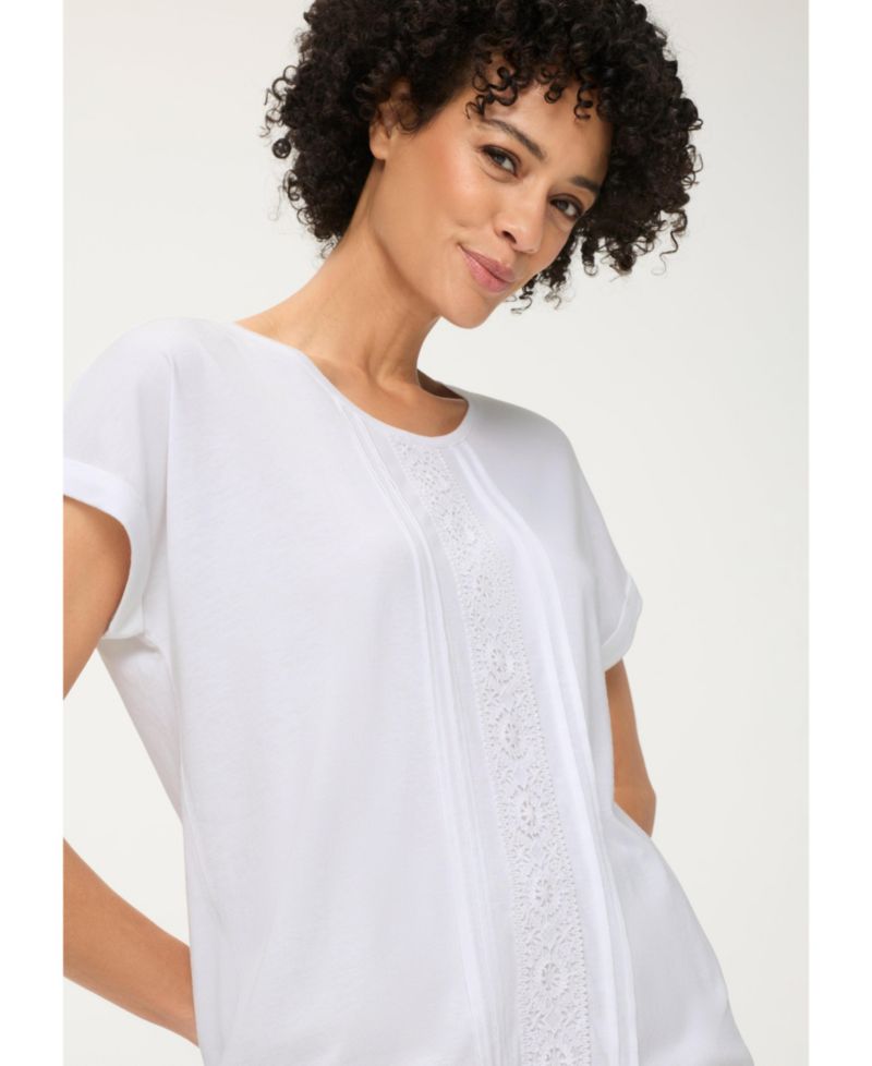Women's Tonal Embroidered T-Shirt