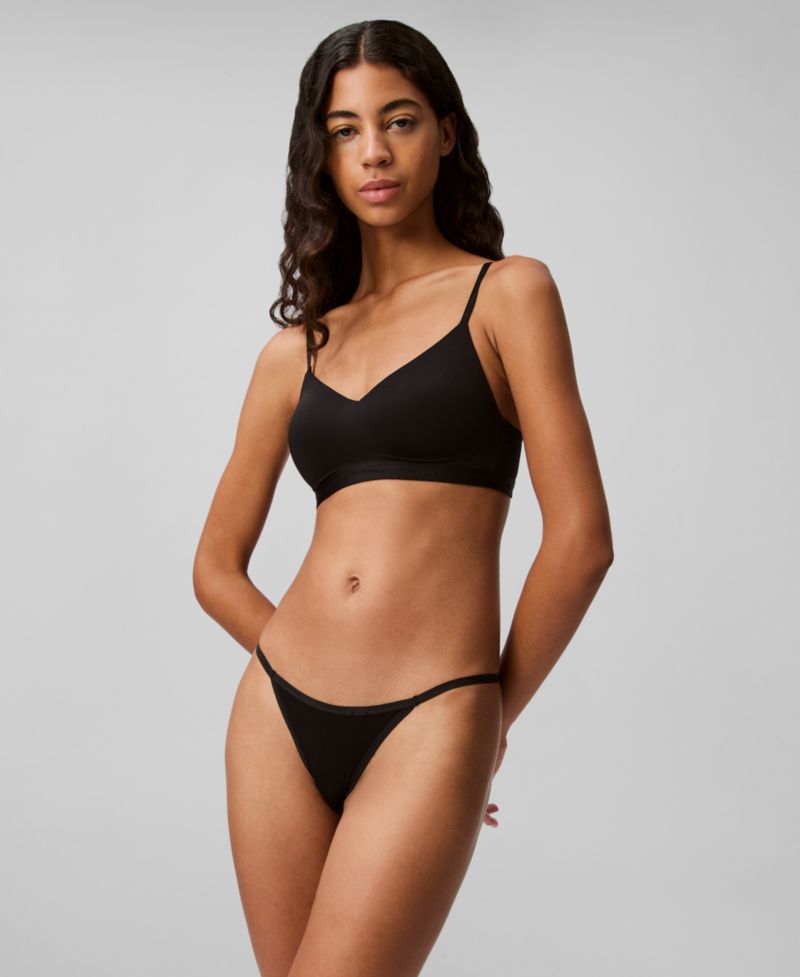 Women's Ideal Micro String Thong Underwear QD5115