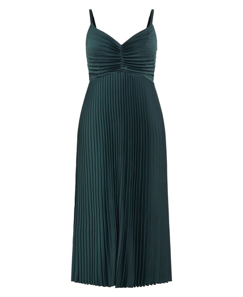 Plus Size Ariana Pleated Maxi Dress