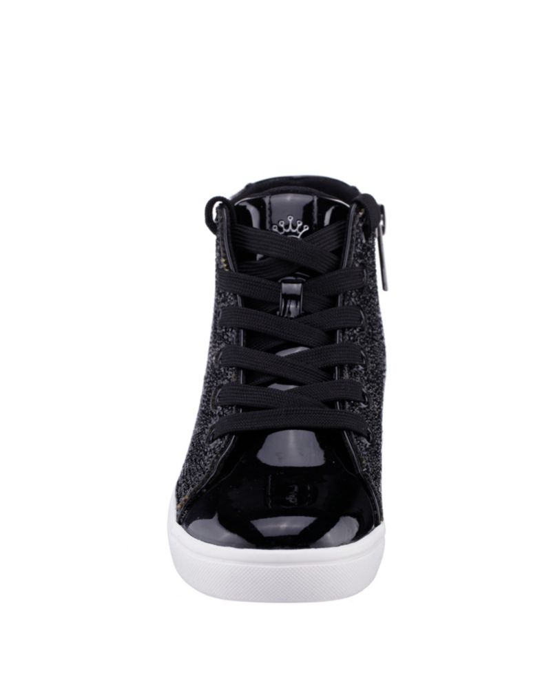 Big Girls' Kula Crystal Accents Non-Slip High-Top Sneakers