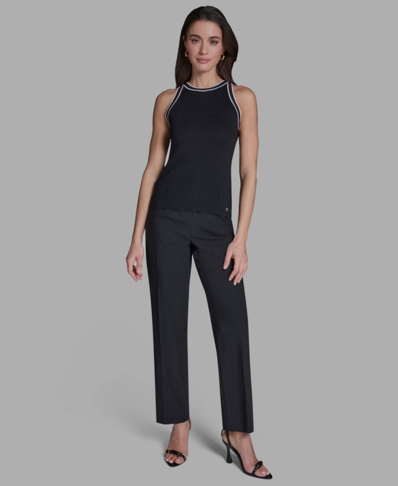 Women's Crewneck Sleeveless Tank Top