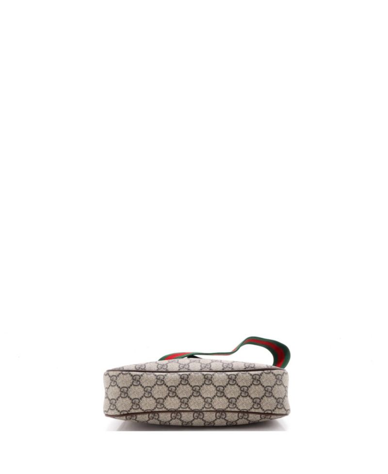 Small Ophidia Charm Shoulder Bag GG Coated Canvas