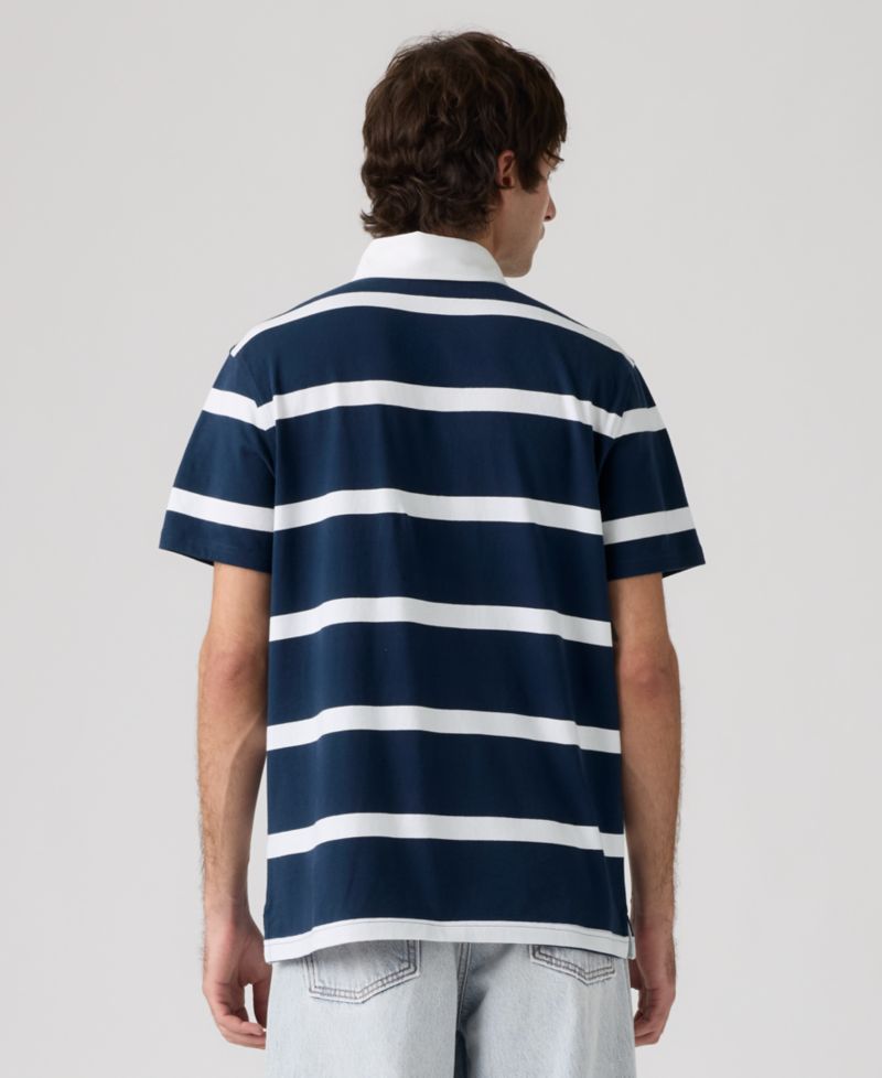 Men's Short-Sleeve Rugby Polo Shirt