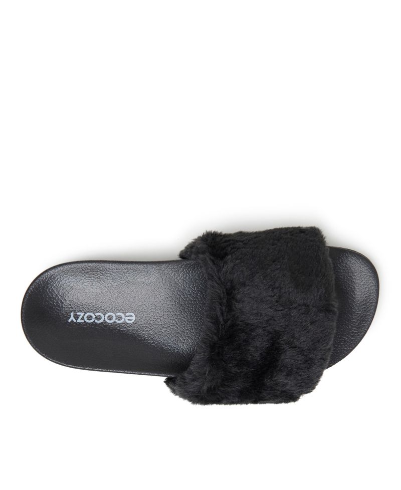 Women's Faux Shearling Slide Sandal