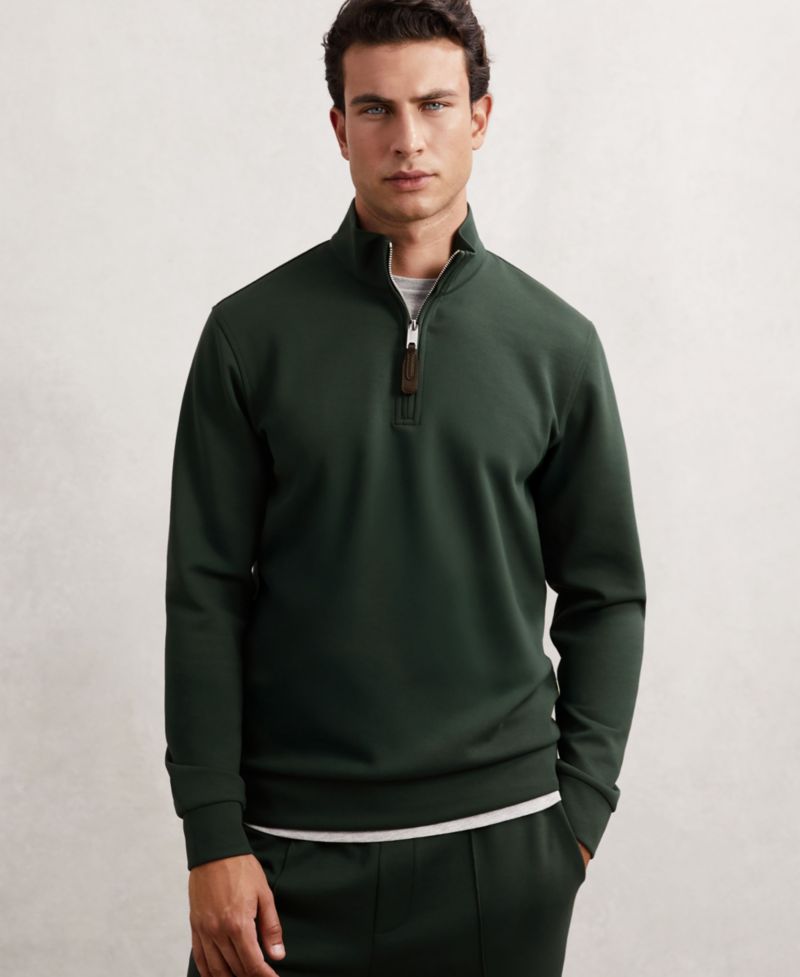 Men's Newland Interlock Half-Zip Sweatshirt