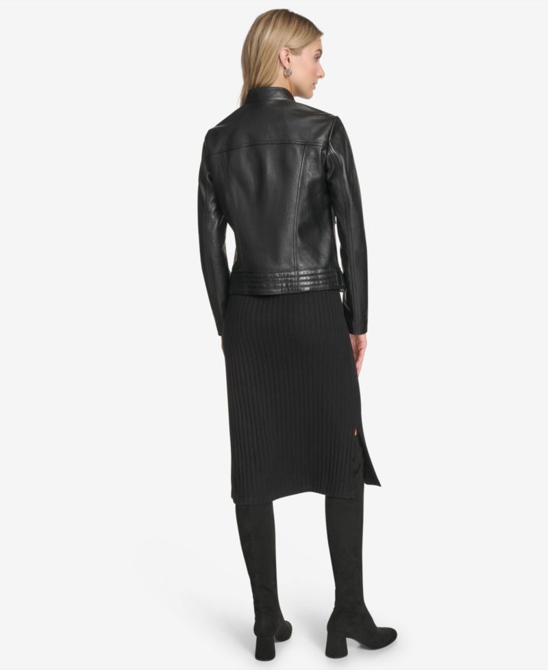 Women's Frankie Moto Leather Jacket