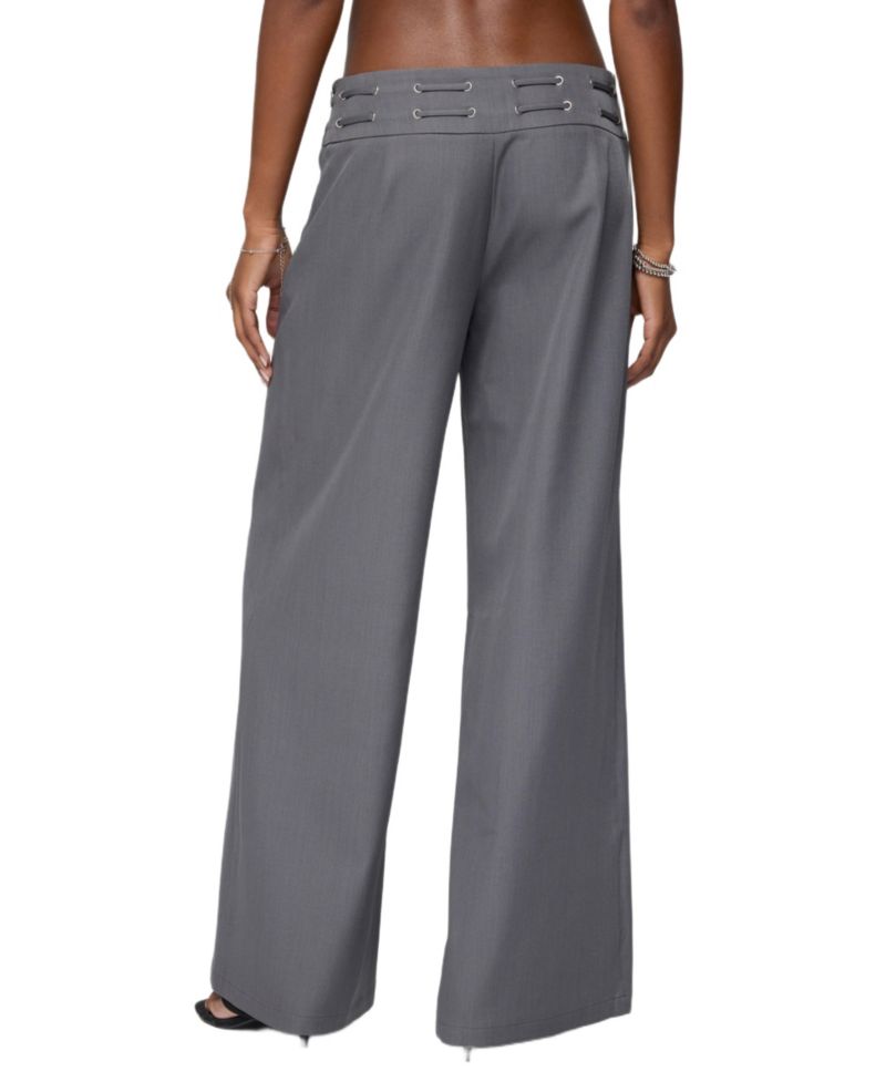Women's Willard Baggy Lace Up Belt Pants