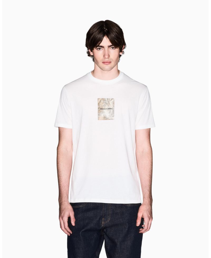 Men's IBIZA X Leaf Box Print T-Shirt