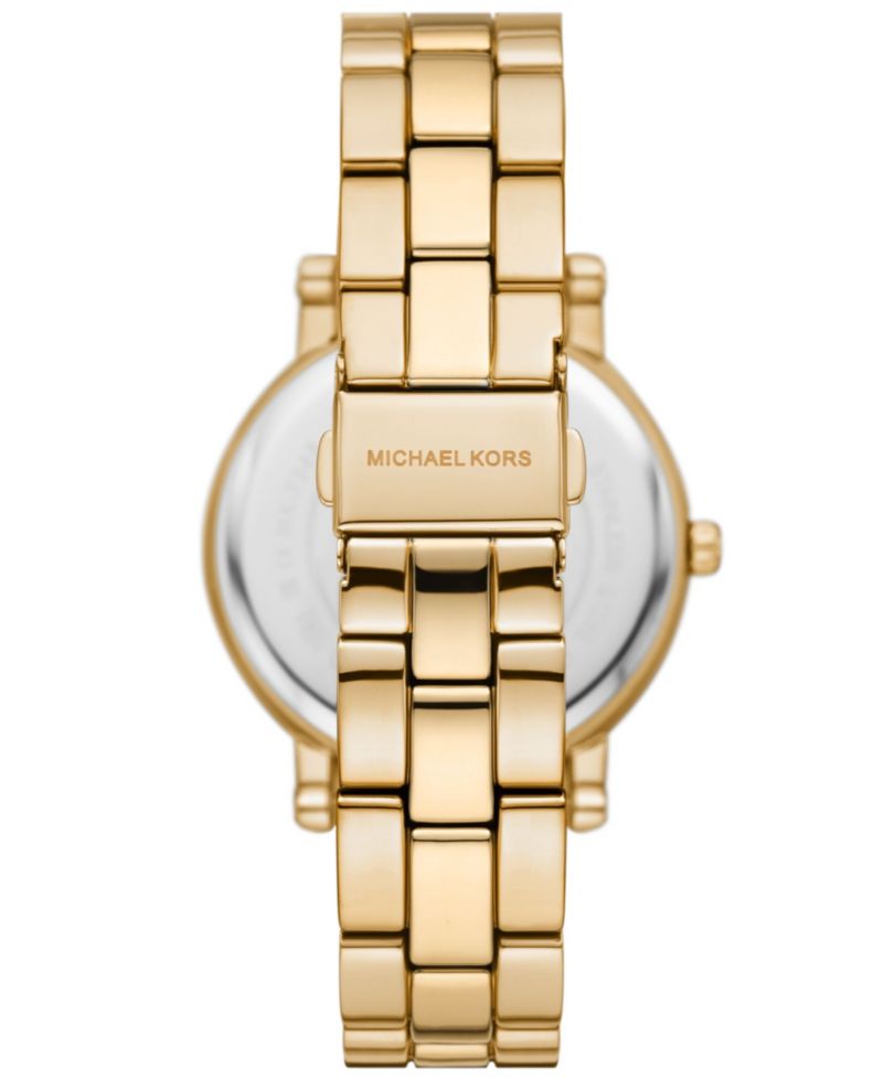 Women's Corey Three-Hand Gold-Tone Stainless Steel Watch 38mm