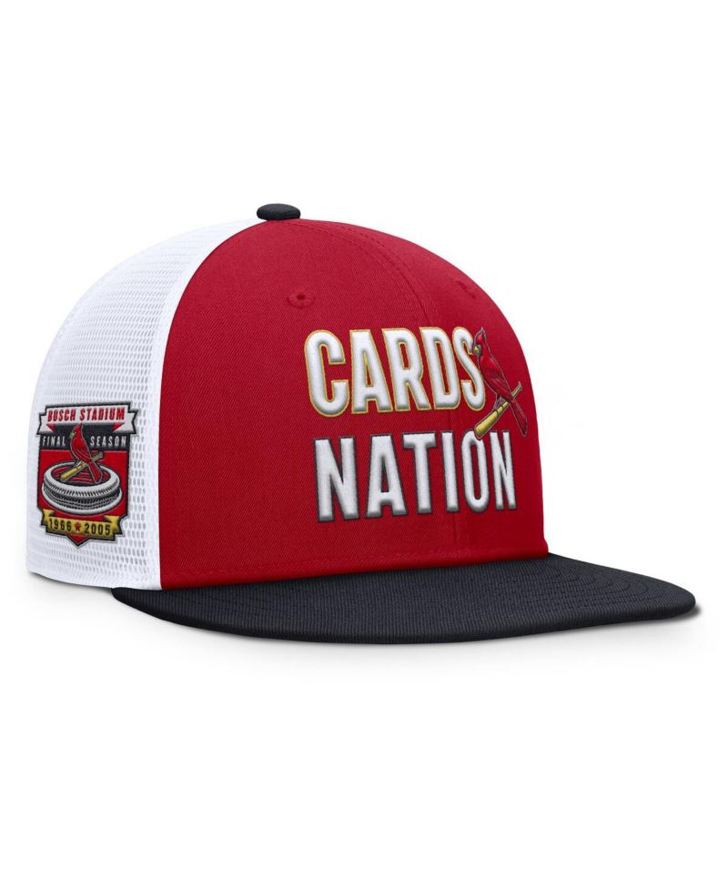 Men's Red St. Louis Cardinals Pro Trucker Snapback Hat