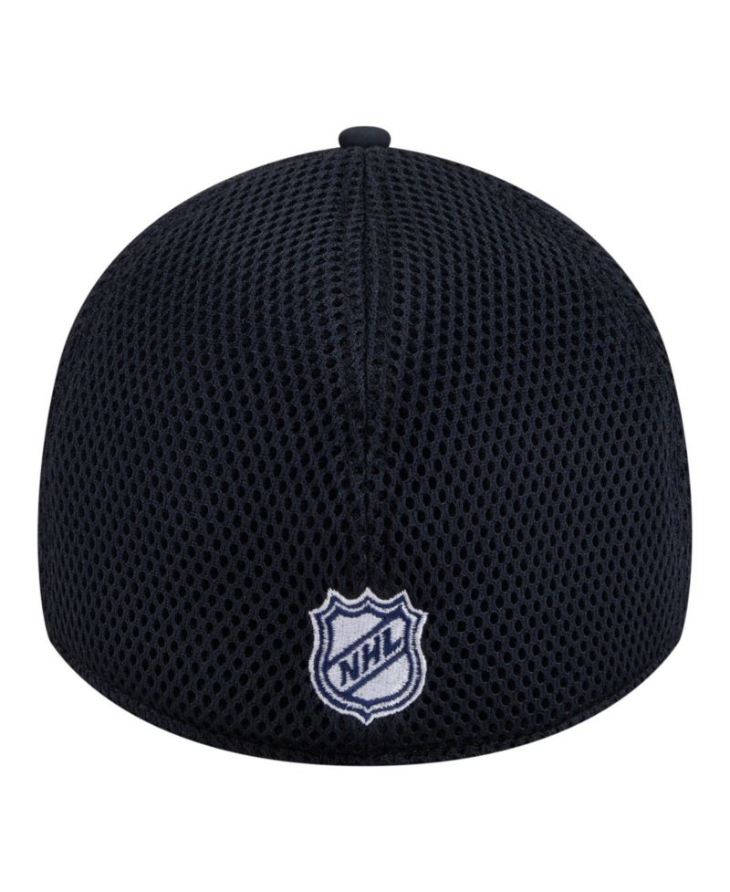 Men's Navy Washington Capitals Logo 39THIRTY Flex Hat