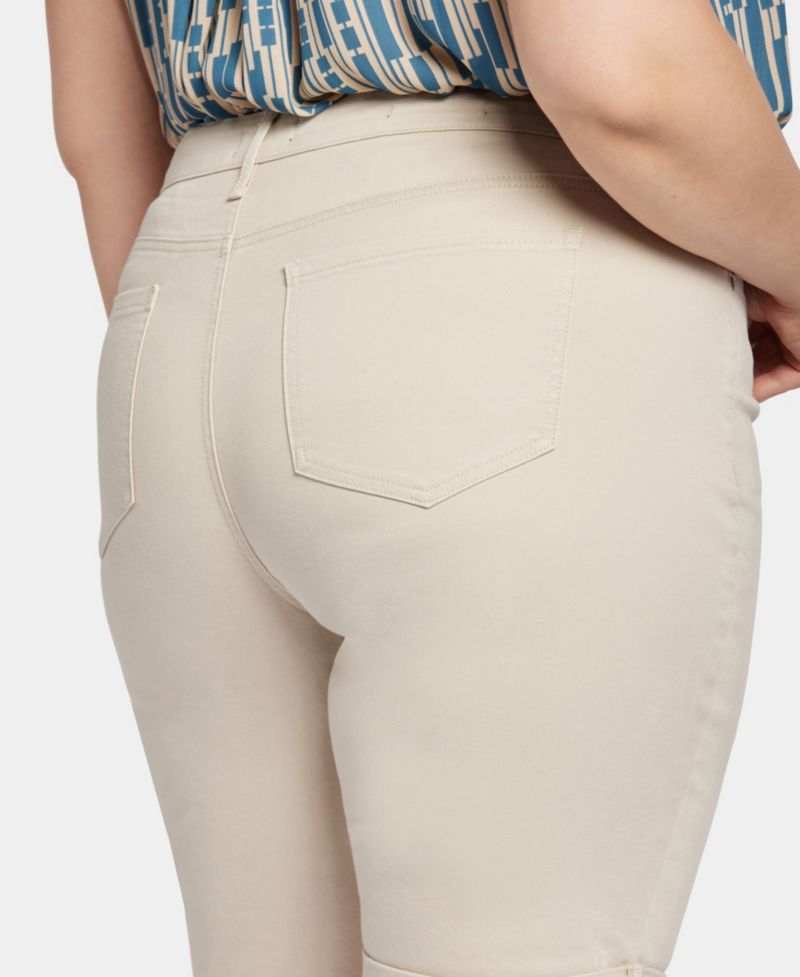 Plus Size Briella Roll Cuff Short with Lift Tuck Technology