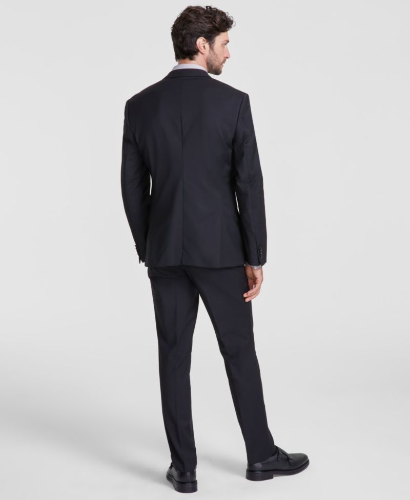Men's Slim-Fit Superflex Stretch Solid Suit Jacket