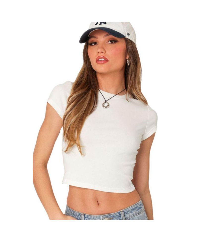 Women's Better Basics cropped t shirt