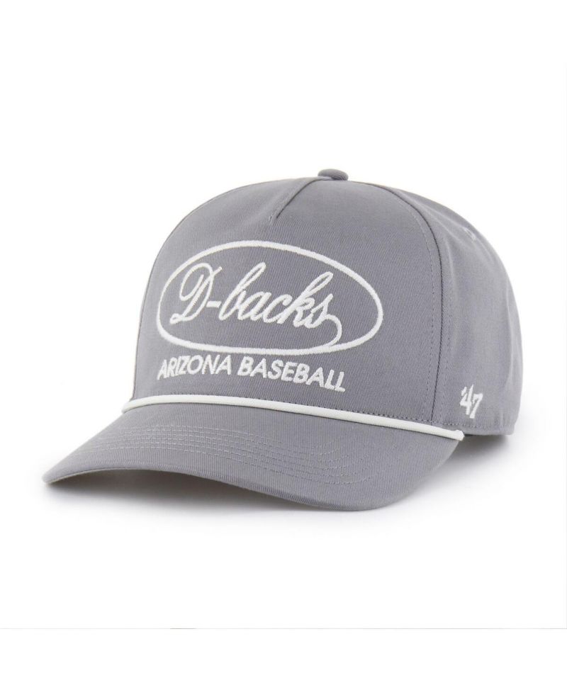 Men's Gray Arizona Diamondbacks Foundational Hitch Adjustable Hat
