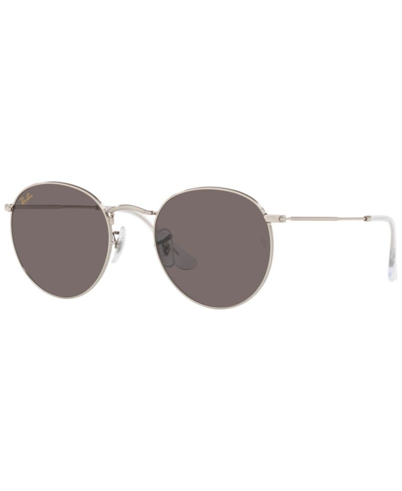 Unisex Round Metal Legend Gold Sunglasses, RB3447L