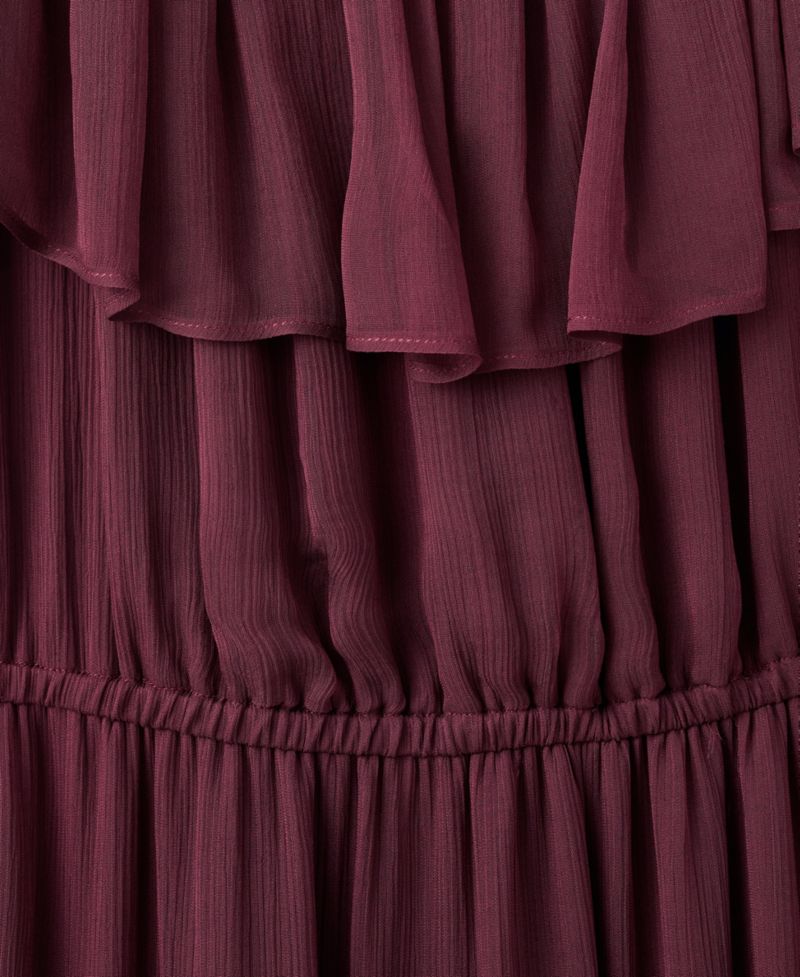 Women's Ruffles Strapless Dress