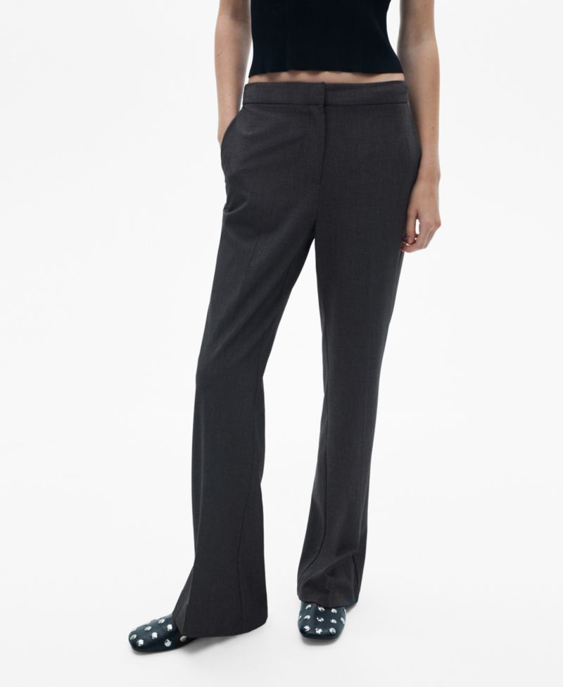 Women's Flared Suit Trousers