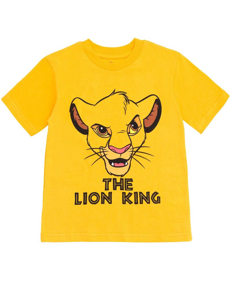 Boys Lion Guard Lion King Simba Timon Pumbaa Rafiki 3 Pack T-Shirts to
