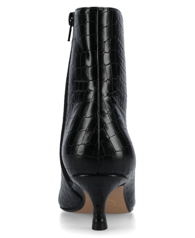 Women's Arely Kitten Heel Pointed Toe Dress Booties