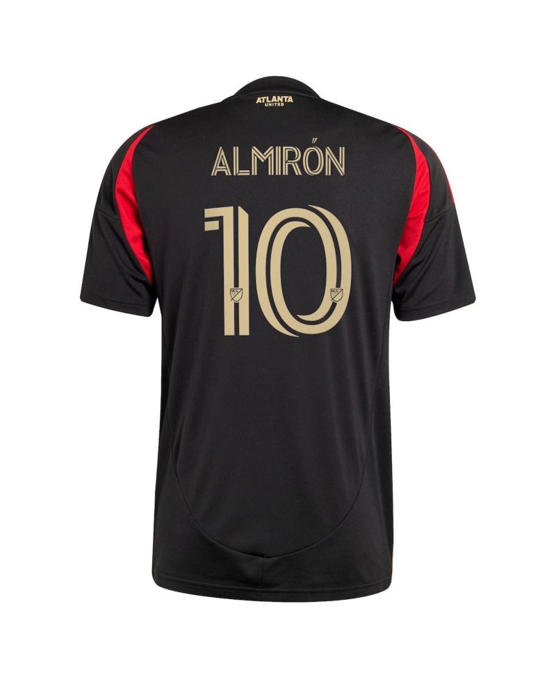 Men's Miguel Almiron Black Atlanta United FC 2025 The Connector Replica Player Jersey