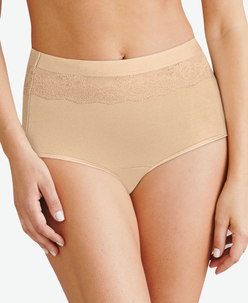 Women's Beautifully Confident Brief Period Underwear With Light Leak Protection DFLLB1