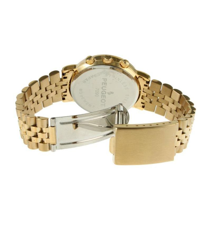 Vintage Multi-Function Bracelet Watch with Perpetual Calendar and Moon Phase