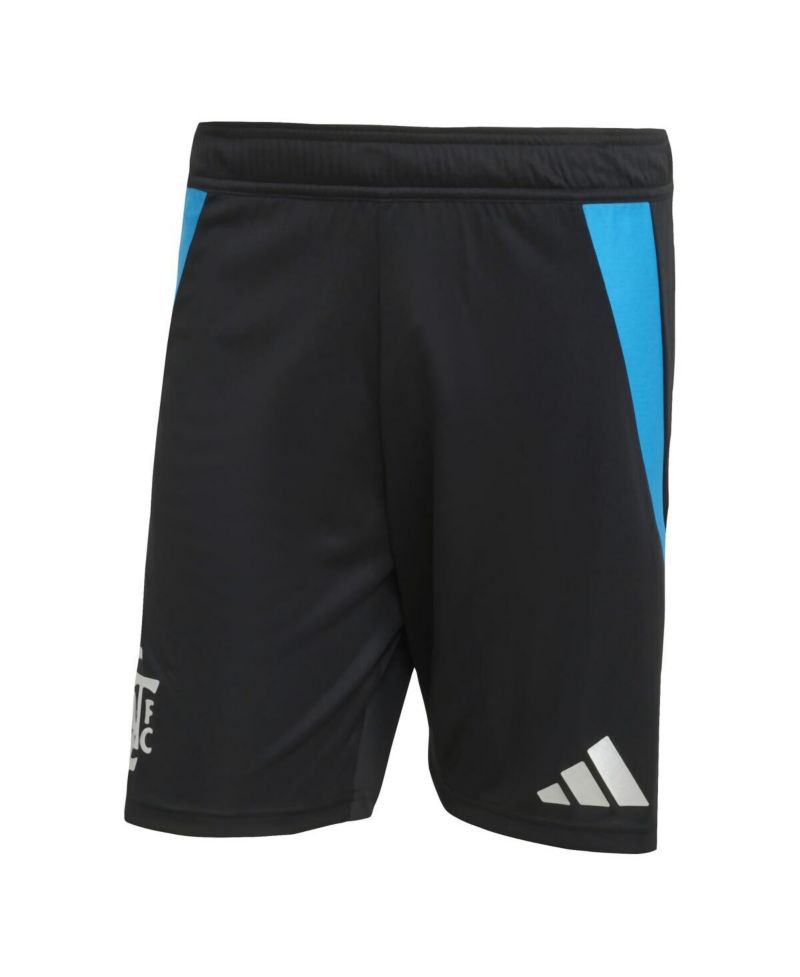 Men's Black Charlotte FC Away 2025 Fortress Kit Authentic Shorts