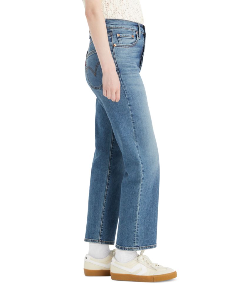 Women's Ribcage High-Rise Straight Ankle Jeans 27"