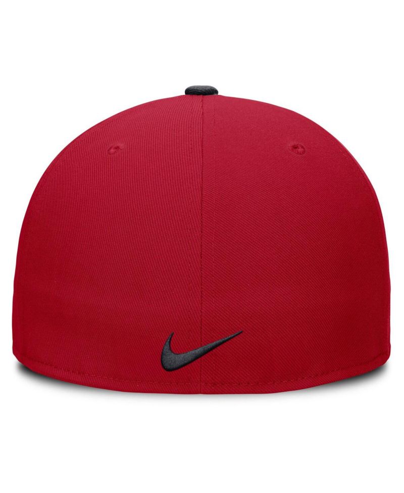 Men's Red Los Angeles Angels Primetime Dri-FIT Round Bill True Fitted Hat