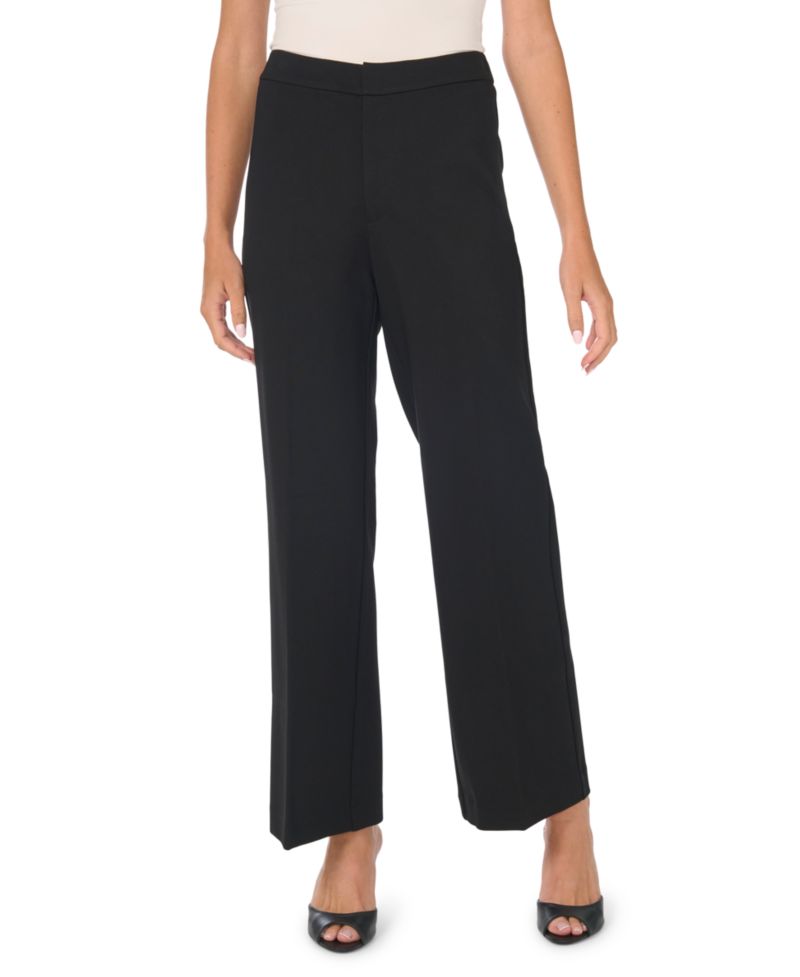 Women's Mid Rise Wide Leg Pants