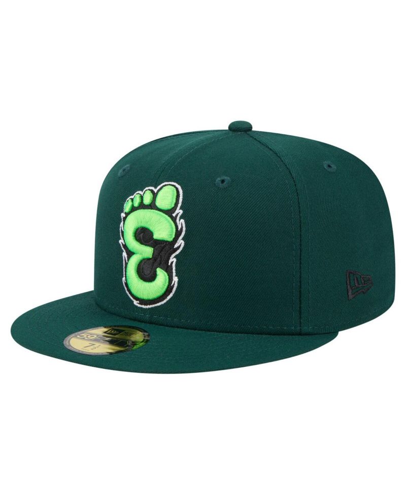 Men's Green Eugene Emeralds Authentic Collection 59FIFTY Fitted Hat